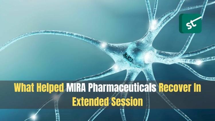 What Helped MIRA Pharmaceuticals Recover In Extended Session