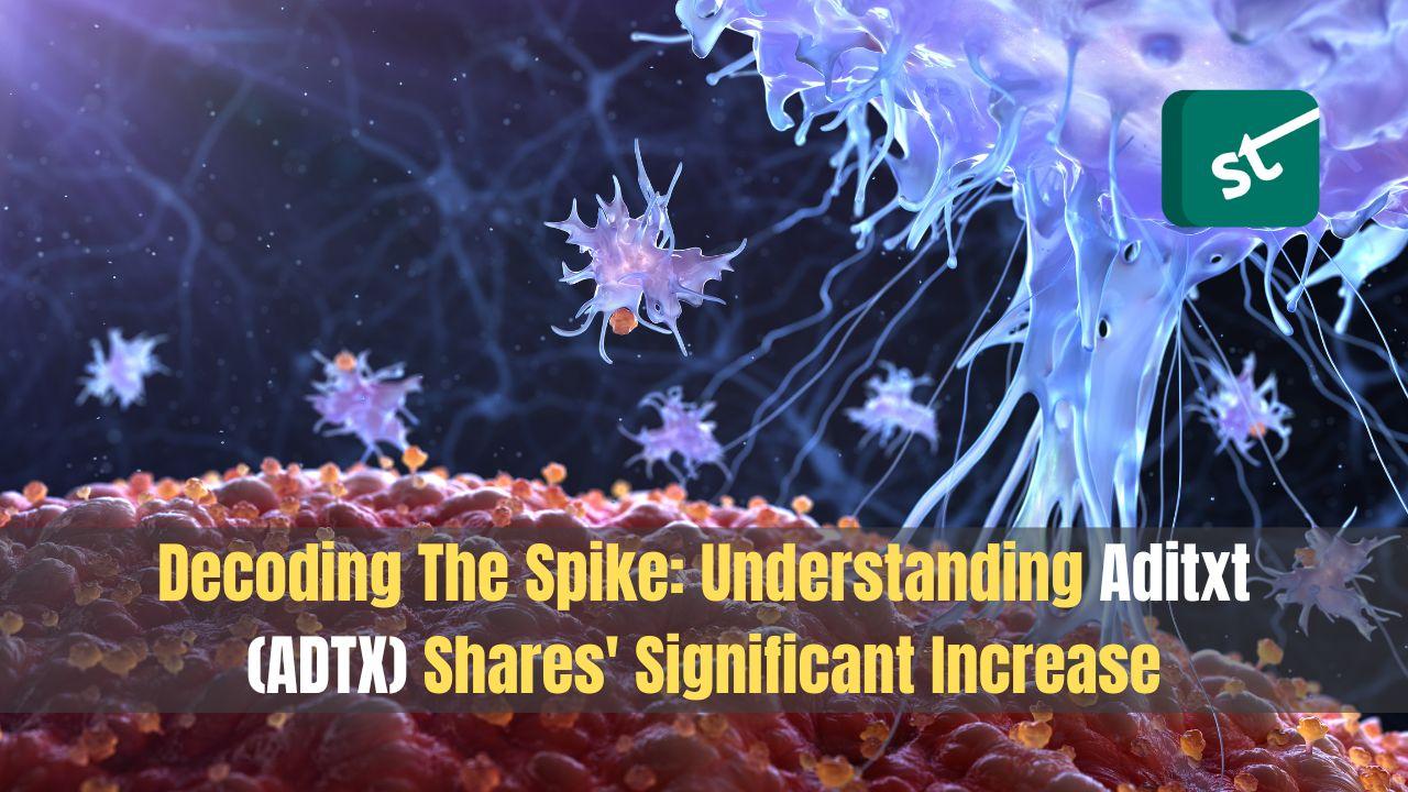 Decoding The Spike: Understanding Aditxt (ADTX) Shares’ Significant ...